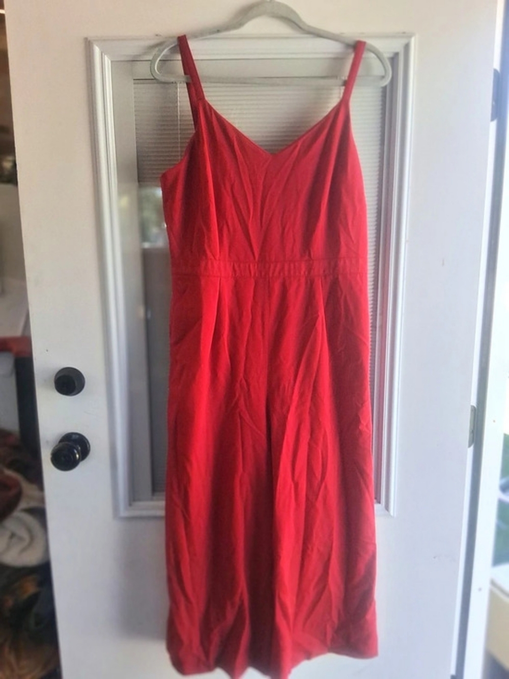 LOFT Red Maxi Dress Size 10